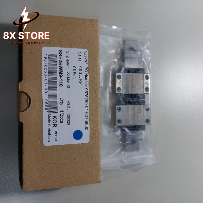 Thanh ray trượt bản rộng 14,18  2block Misumi SSE2BWM9-110, SSE2BWMZ12-170