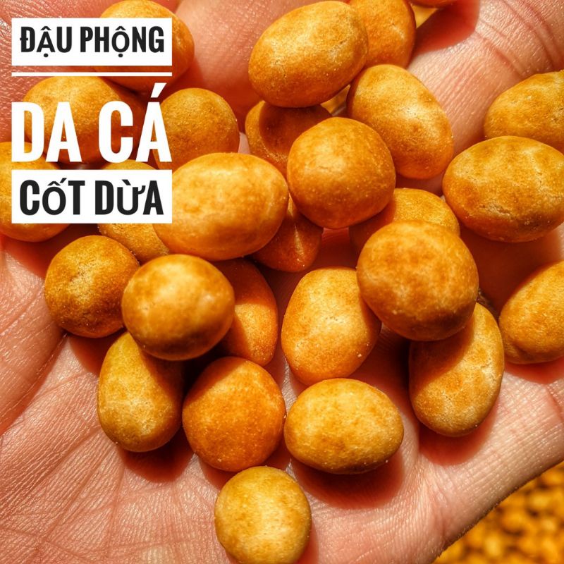 đậu phộng da cá cốt dừa