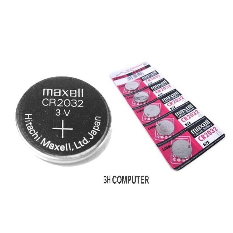 Vỉ 5 viên pin Maxell dòng cao cấp CR2032