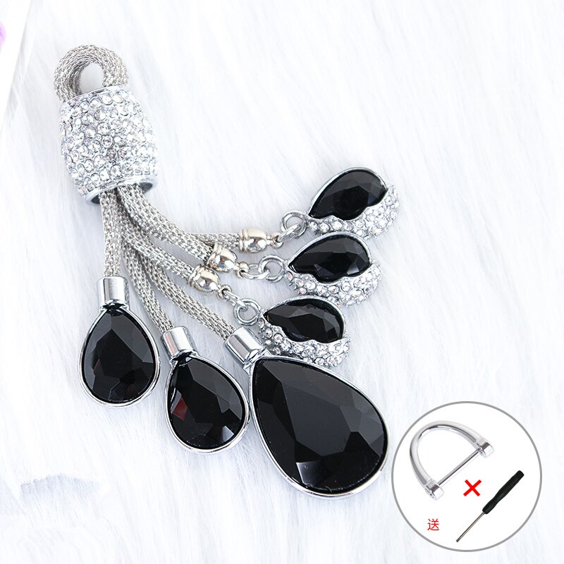 Móc Khóa Đính Đá Pha Lê Lấp Lánh Thời Trang