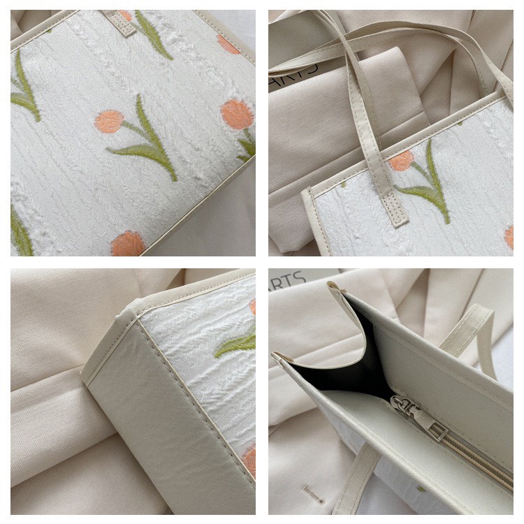 Túi TOTE da cho nữ xách tay đeo chéo, cầm tay phù hợp công sở, đi làm phong cách Hàn Quốc (TT10)