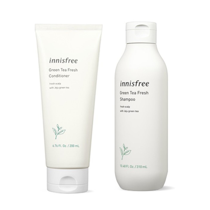 INNISFREE Green Tea Fresh Shampoo  / Dầu xả