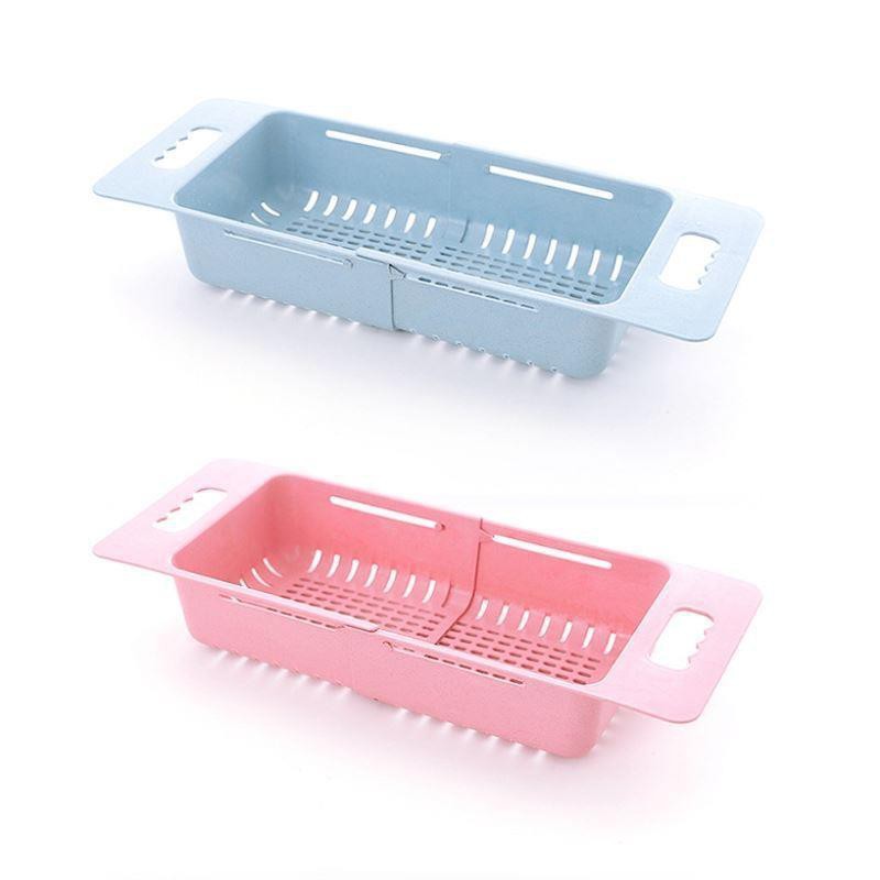 Khay gác chậu rửa đa năng thu gọn, rổ gác bồn rửa chén Song Long 3007