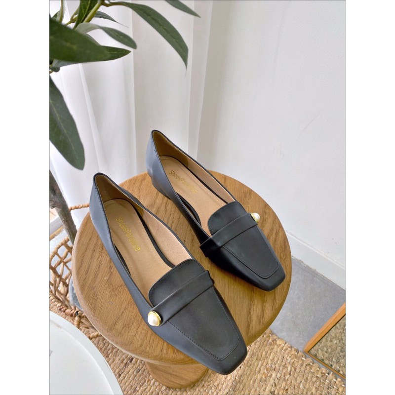 [ ẢNH TỰ CHỤP ]- Giày búp bê nữ oxford thời trang da cao cấp kiểu dáng trendy 2021 | BigBuy360 - bigbuy360.vn