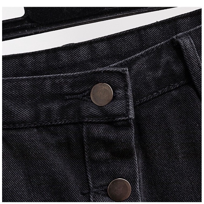 quần short váy jean màu đen big size 65-85kg