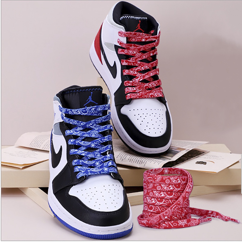 [RAWS] Dây giày sneaker Bandana dẹt cao cấp