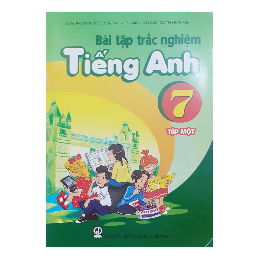 Sách - Bài tập trắc nghiệm tiếng Anh lớp 7 (tập 1)