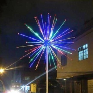 [CHẤT LƯỢNG + TẶNG LOA] Cây Đèn Led Pháo Hoa TRọn Bộ  Full Hiệu Ứng Cài Đặt Sẵn, Có Âm Thanh, Mua về Cắm Vào Là Chơi