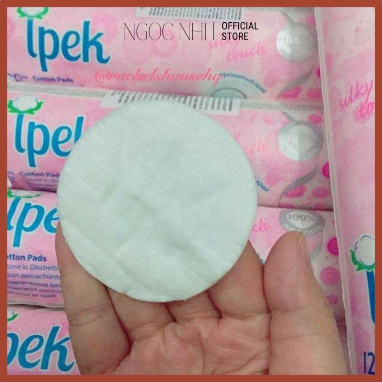 Bông Tẩy Trang Ipek Thổ Nhĩ Kỳ 150 (120 + 30) Miếng - tẩy trang [Chính Hãng 100%]