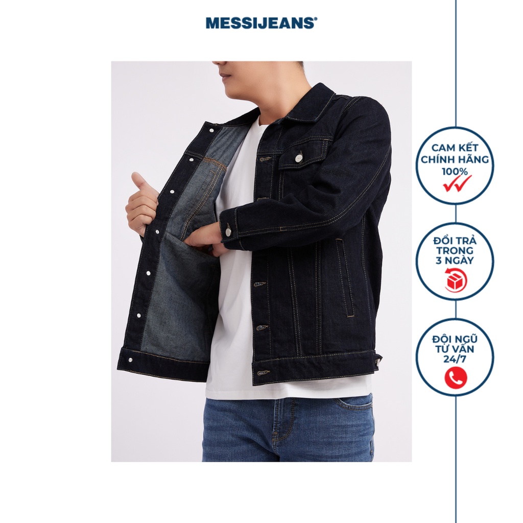 Áo khoác jeans nam MESSIJEANS MJB0135
