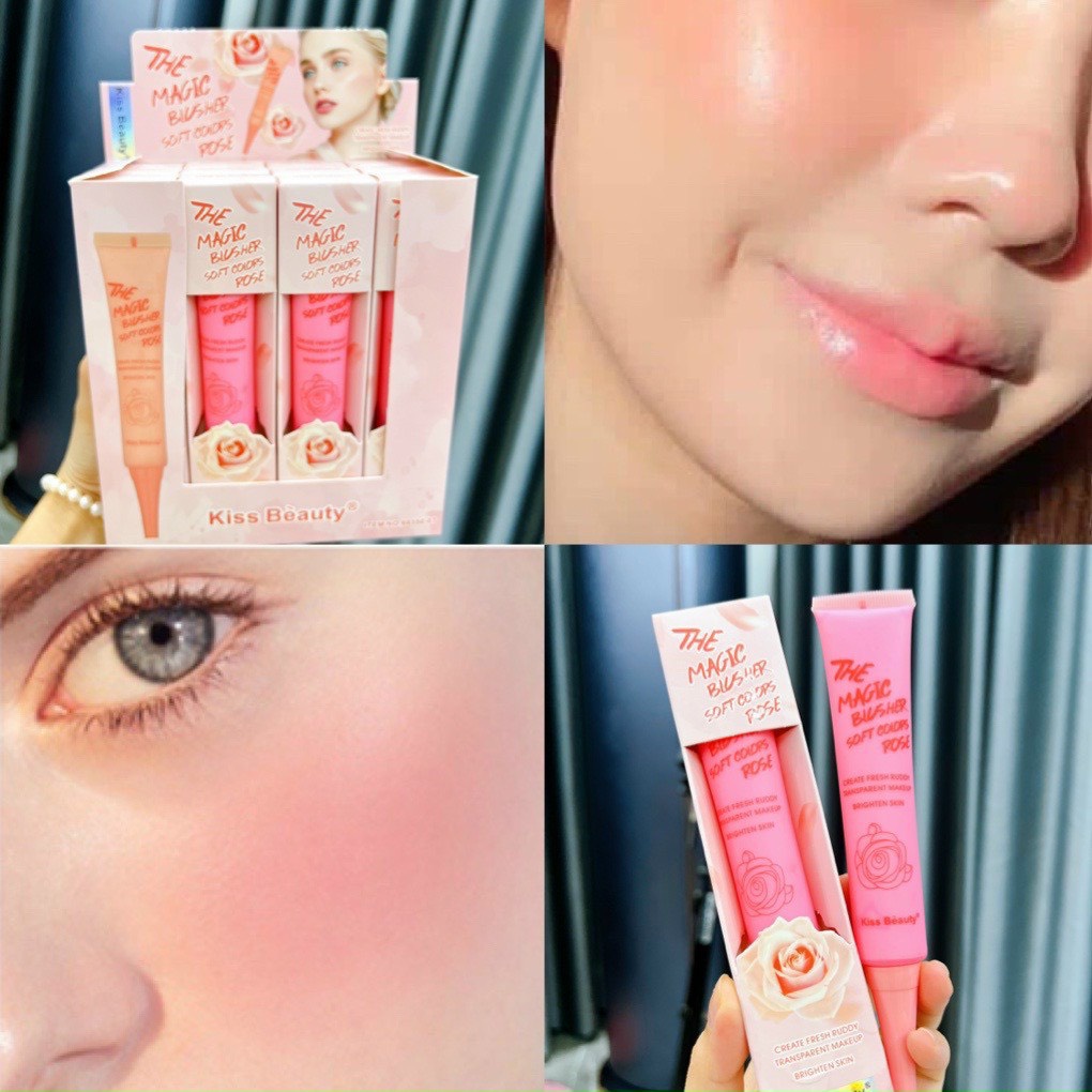 Má hồng kem KissBeauty dạng tuyp