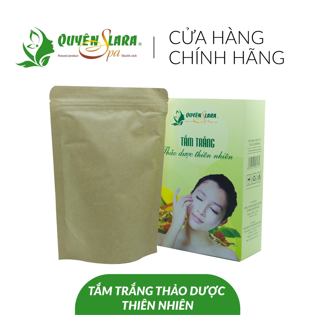 [320g Hàng Cao Cấp]Bột Tắm Trắng Thảo Dược Quyên Lara giúp Tẩy Da Chết, Dưỡng Da, Chăm Sóc Body Trắng Mịn Quyên Lara