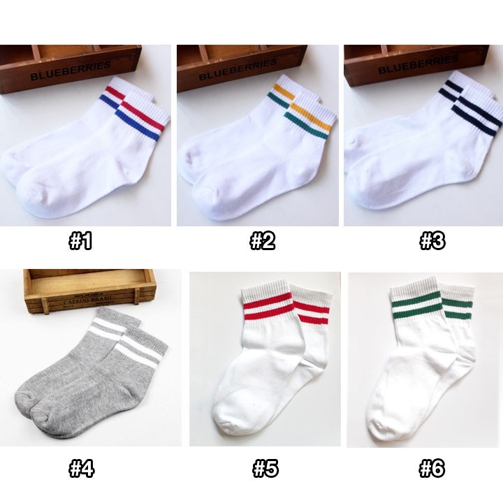 Vớ lửng Unisex 2 sọc cực hot TN40