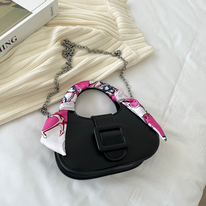 Túi Đeo Vai Màu Trơn Phong Cách Vintage Thời Trang Mùa Hè 2022 Cho Nữ