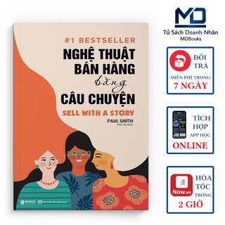 [Mã LT50 giảm 50k đơn 250k] Sách Kinh Tế - Nghệ Thuật Bán Hàng Bằng Câu Chuyện - Đọc Kèm App Online - Bizbooks