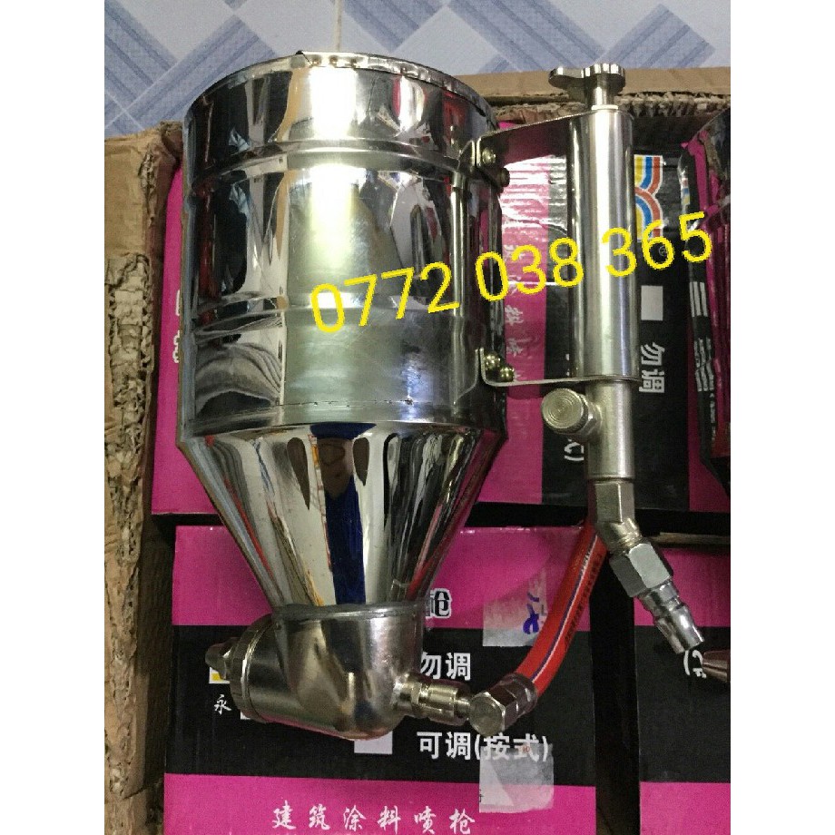 Phễu phun gai gấm , đá hòa bình bằng inox