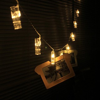 Dây đèn led treo ảnh độc đáo phong cách