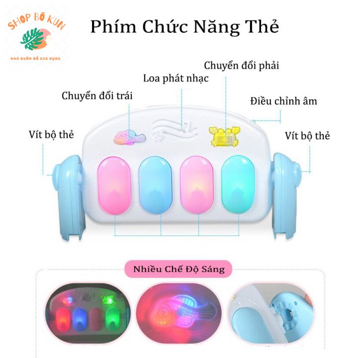 Thảm nhạc cho bé nằm chơi có đàn piano hàng cao cấp