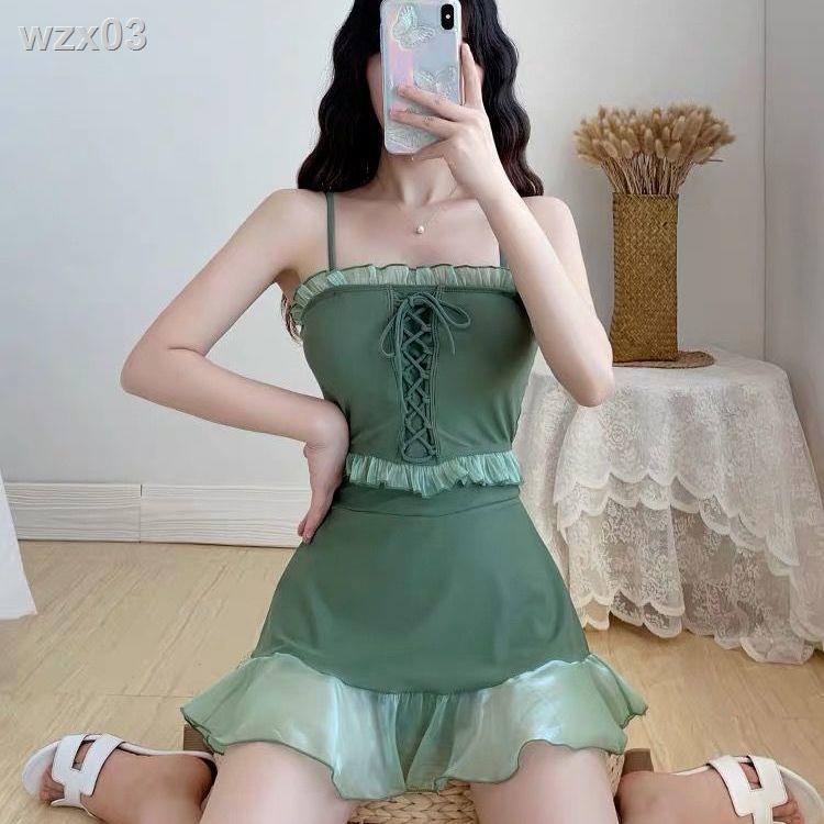 Cô gái 2020 áo tắm mới nữ mảnh bikini xẻ tà tiên sinh fan hâm mộ bảo thủ sexy nội y Hàn Quốc | BigBuy360 - bigbuy360.vn