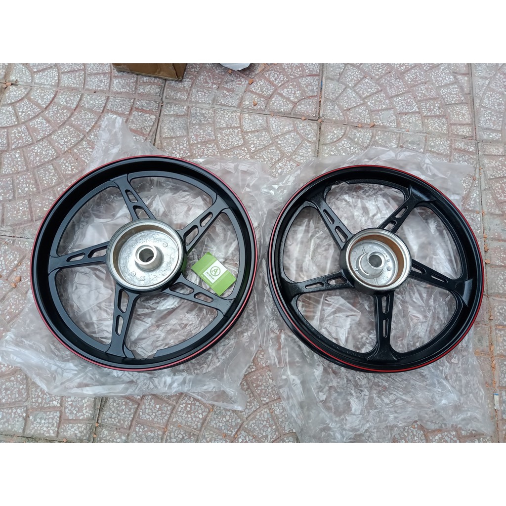 Bánh mâm 5 cây thắng đùm ( phanh cơ ) trước sau Sirius