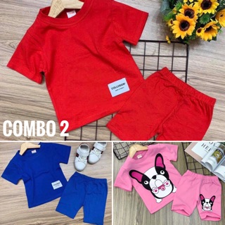 Combo 3 bộ ngố bé gái (10-25kg)