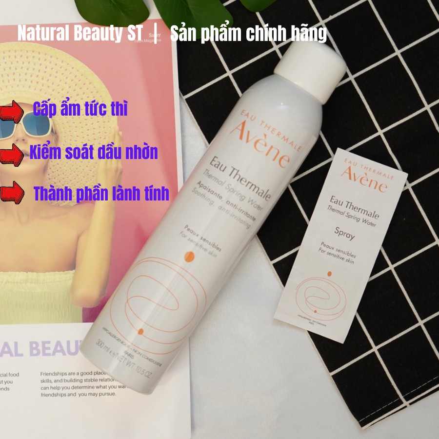 Xịt khoáng dưỡng ẩm Evène 300ml phù hợp với mọi loại da