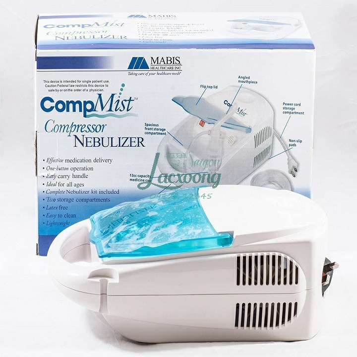 ✅ Máy Xông Khí Dung Mũi Họng: COMPMIST (Commist Comist) - Bảo Hành 5 Năm Chính Hãng -VT0550 | Y Tế Vạn Thành