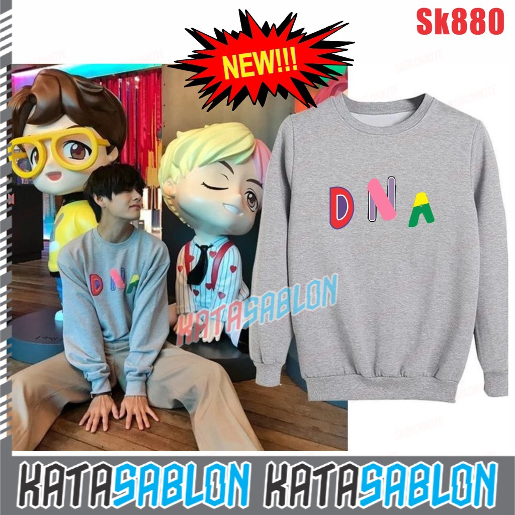 Áo Sweater Lông Cừu Thời Trang Bts Dna Taehyung V Sk880