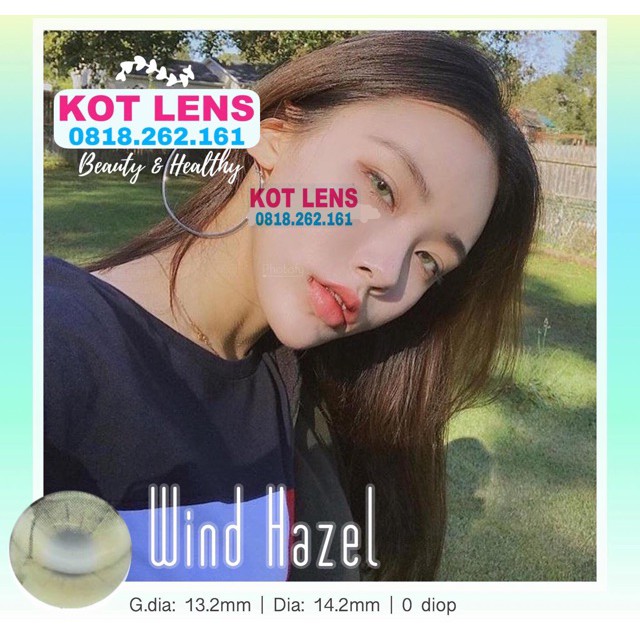 Kính áp tròng thái lan- nâu sáng