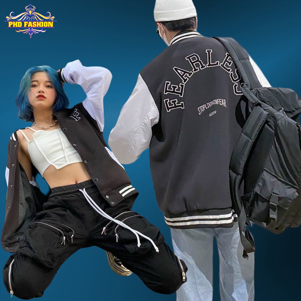 Áo khoác bomber unisex dù 2 lớp xịn sò không bong tróc chất vải mịn không xù nhiều màu, cam kết video kèm ảnh thật | BigBuy360 - bigbuy360.vn