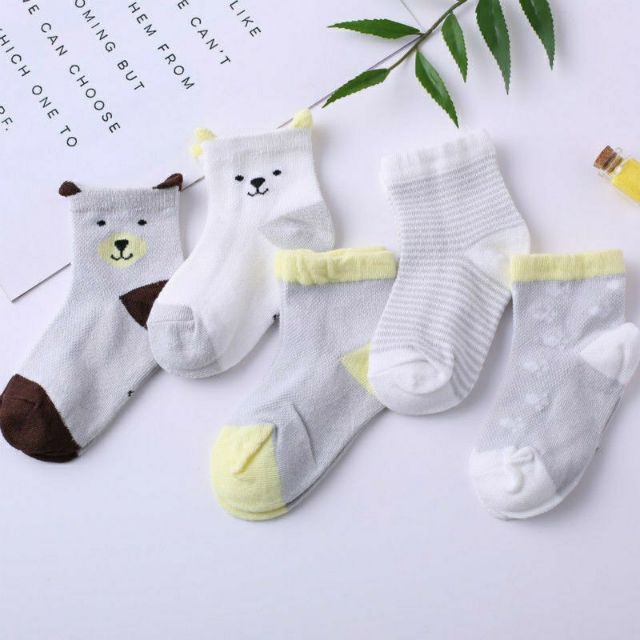 Tất cổ cao bé trai bé gái / Vớ cho bé sơ sinh - 3 tuổi