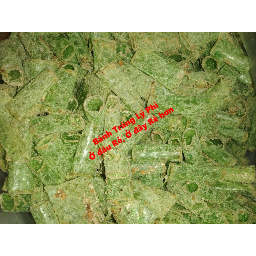 1kg bánh tráng phô mai lá dứa cuộn đặc sản Tây Ninh