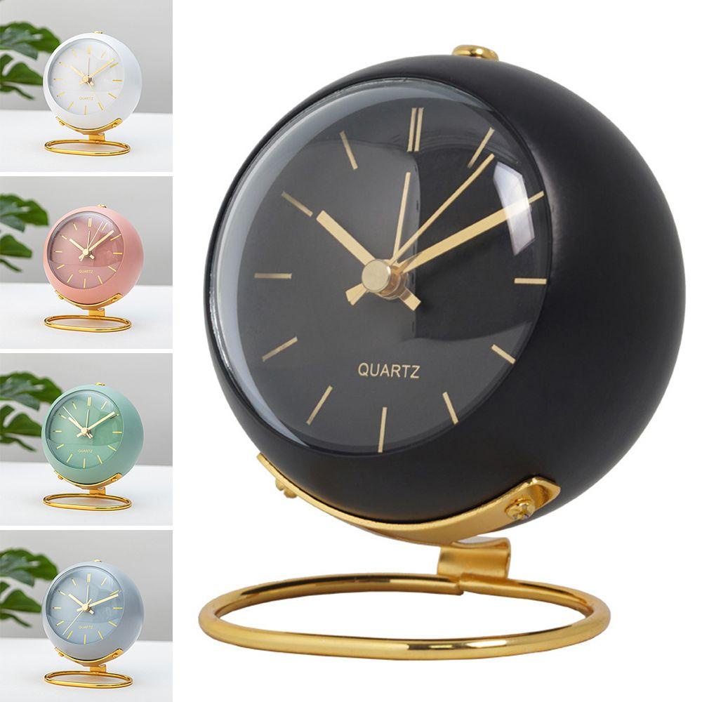 YOLA Đồng Hồ Báo Thức Để Bàn Có Đèn Ngủ Sử Dụng Pin Kiểu Dáng Đơn Giản Hiện Đại