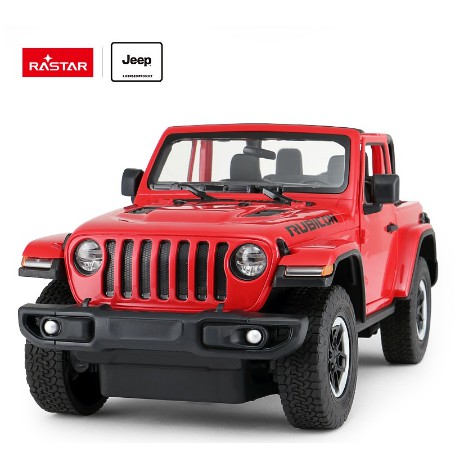 Siêu xe địa hình xe Jeep Wrangler Rubicon điều khiển từ xa RC Car Đồ chơi ô tô mô hình Jeep hãng Rastar tỷ lệ 1/14, 2.4G