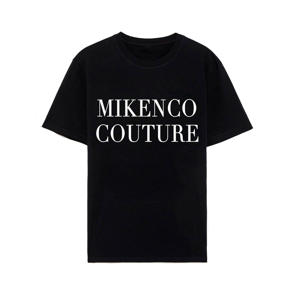 Áo unisex nam nữ MIKENCO COUTURE vải cao cấp form cực đẹp Black & White