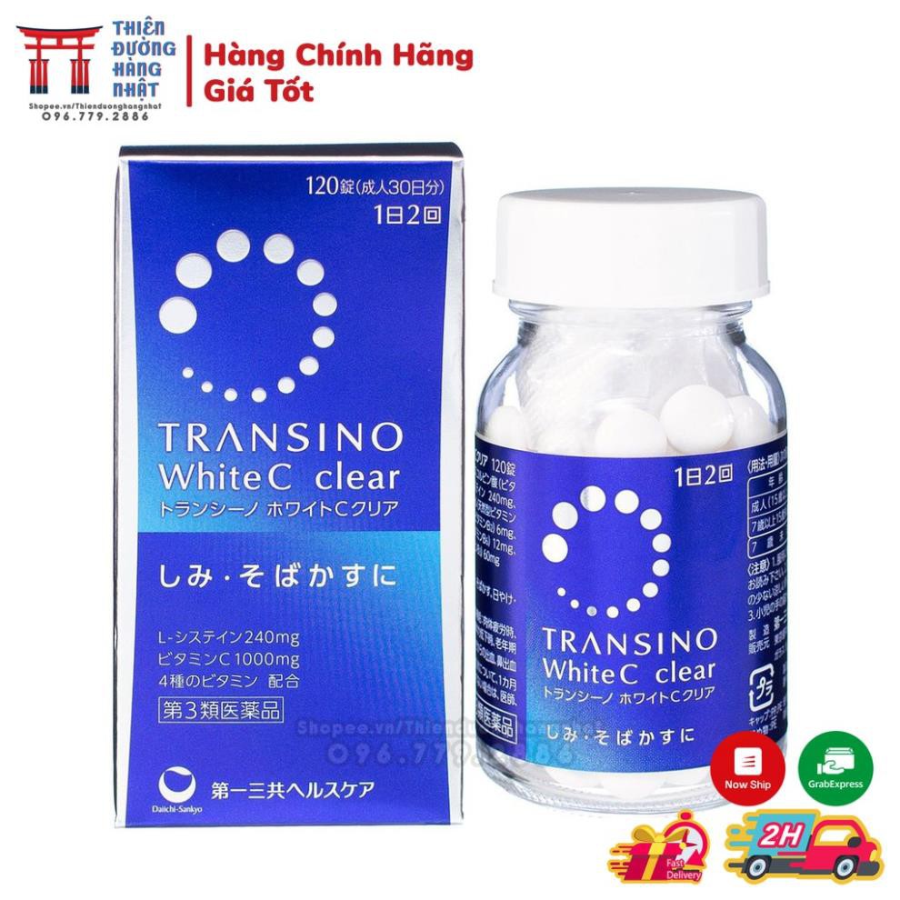 Viên sáng da Transino White C Clear Nhật