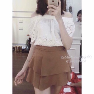 Chân váy kèm quần