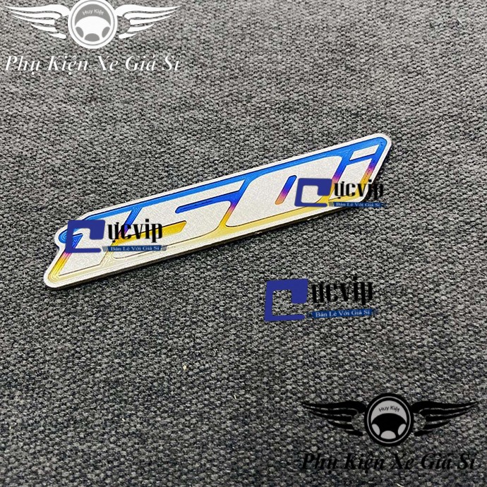 Sử Dụng Cho Mọi Loại Xe - Tem Logo Chữ 150i Titan Cao Cấp