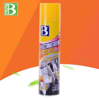 Xịt bọt vệ sinh bề mặt da, nhựa nhám, tẩy đa năng Botny 650ml