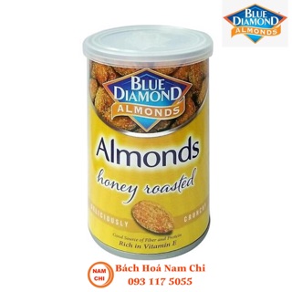 [DATE 08/2021] Hạnh Nhân Rang Mật Ong Blue Diamond Almonds Honey Roasted 130g