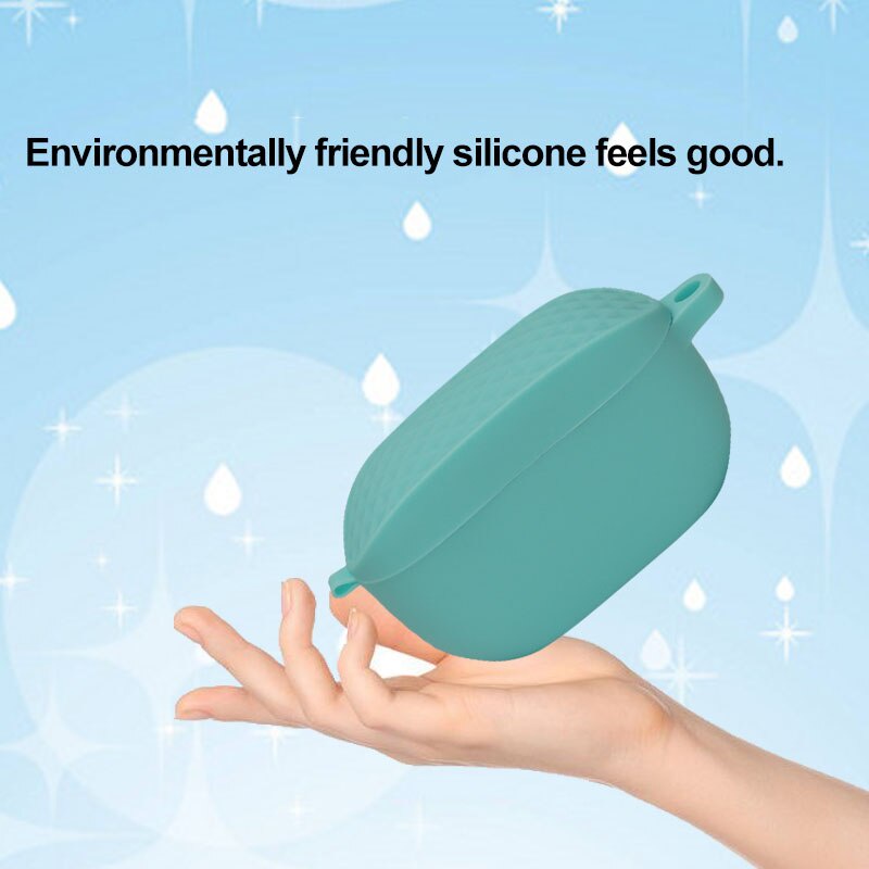 Vỏ Bảo Vệ Hộp Sạc Tai Nghe Không Dây JBL WAVE 100 TWS JBL100TWS Bằng Silicon Chống Sốc Màu Trơn