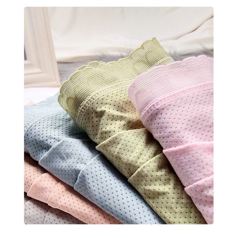 Quần Lót Bầu Nữ Đúc Su thun lạnh thông hơi cao cấp không đường may mềm mại kháng khuẩn QL9911