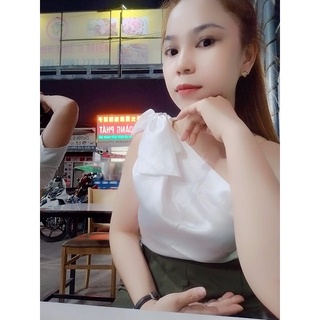 [👉 BÁN GIÁ XƯỞNG ÁO LỆCH VAI NƠ LỤA