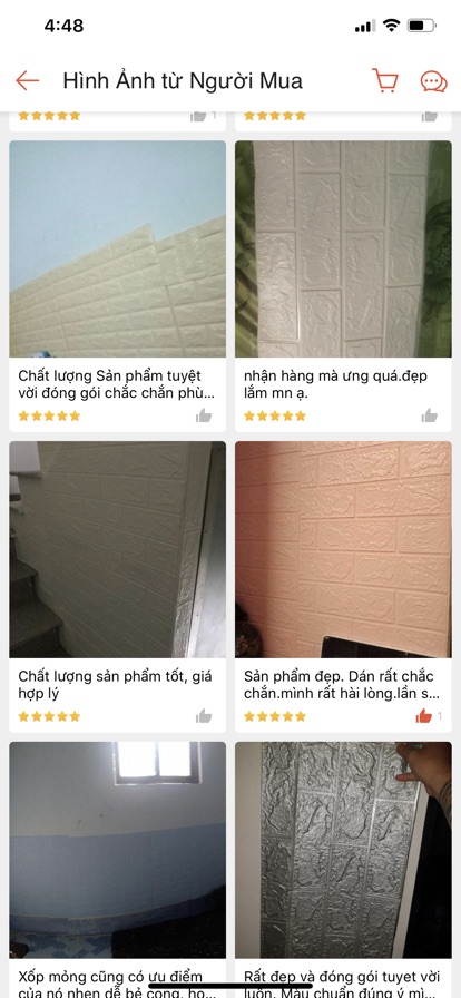 Xốp dán tường 3D [Xả kho] Tường đẹp theo ý bạn,sẵn keo,dễ dán,tự thi công dễ dàng | BigBuy360 - bigbuy360.vn