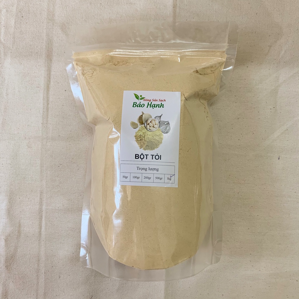 Bột tỏi nguyên chất 150gr - 1kg Garlic Powder Natural BH Spices chế biến thực phẩm 150gr – BHS009