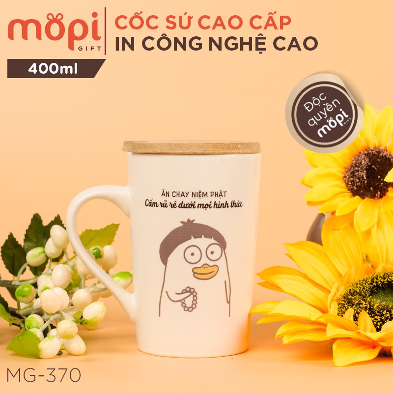 Cốc Ly Sứ Chịu Nhiệt Bền Màu, Công Nghệ Mới In Câu Nói Hay Mopi Gift