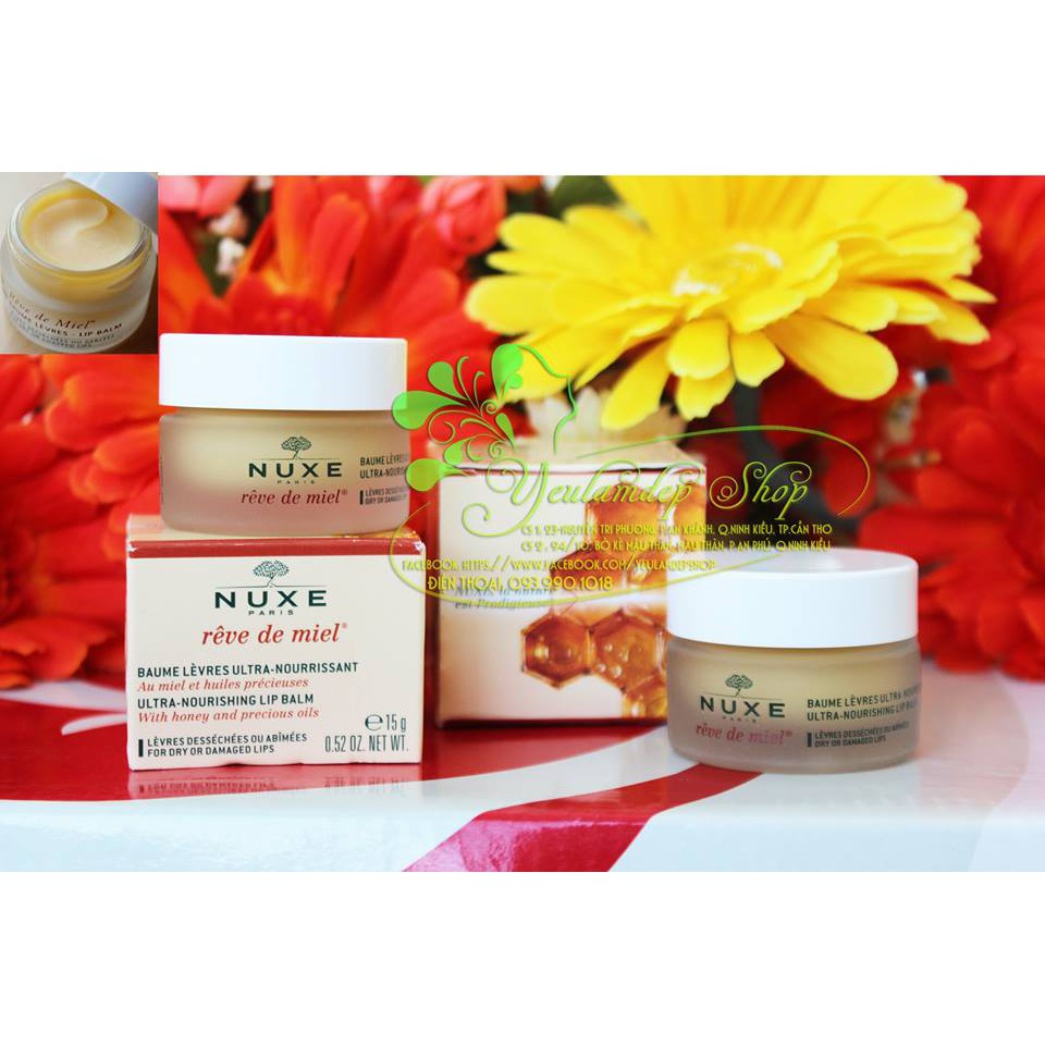 DƯỠNG MÔI NUXE LIP BALM CHÍNH HÃNG