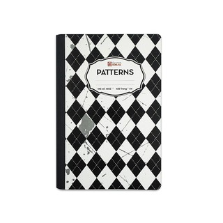 Sổ kẻ ngang 420 trang Patterns (4552)
