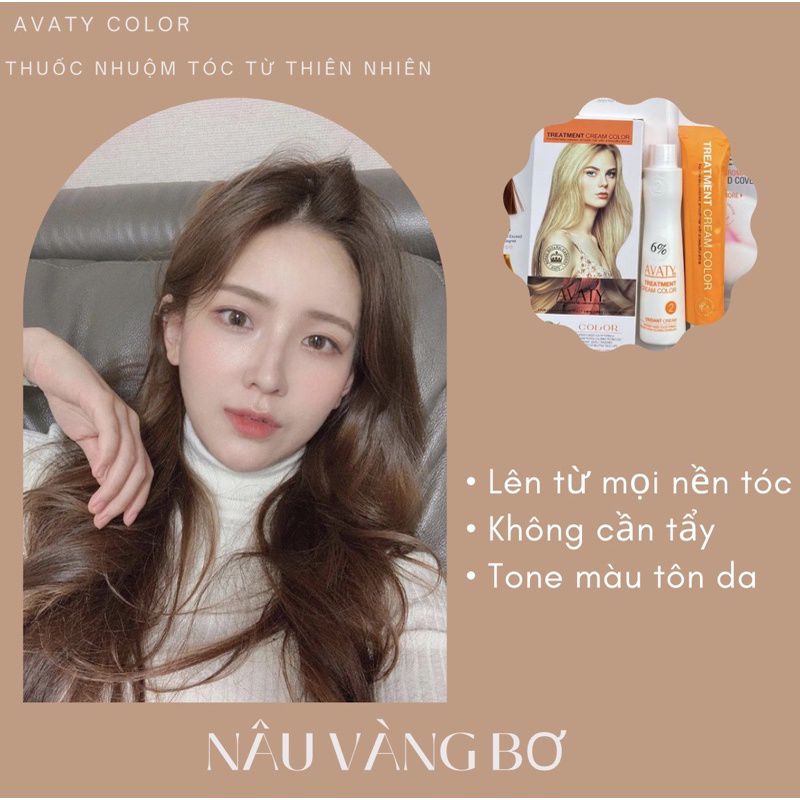 Nhuộm siêu dưỡng  phụ bạc, thời trang AVATY tại nhà và salon