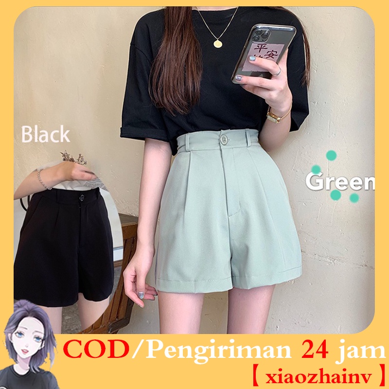 Set Áo Thun Ngắn Tay Màu Sắc Đơn Giản Kèm Quần Short Ống Rộng Thời Trang Hàn Quốc